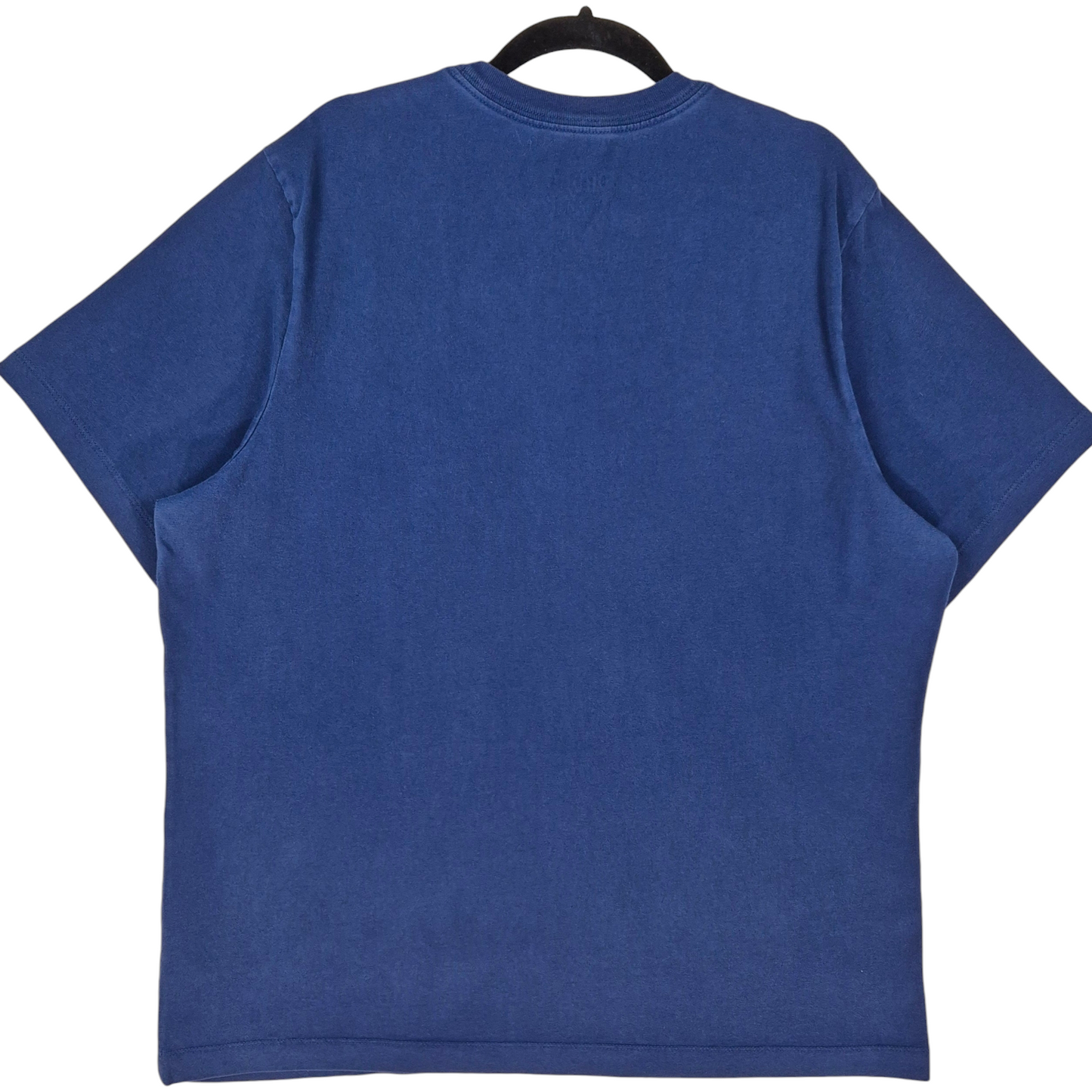 Air Jordan Dark Blue Embroidered Cotton Tee Shirt Size XL