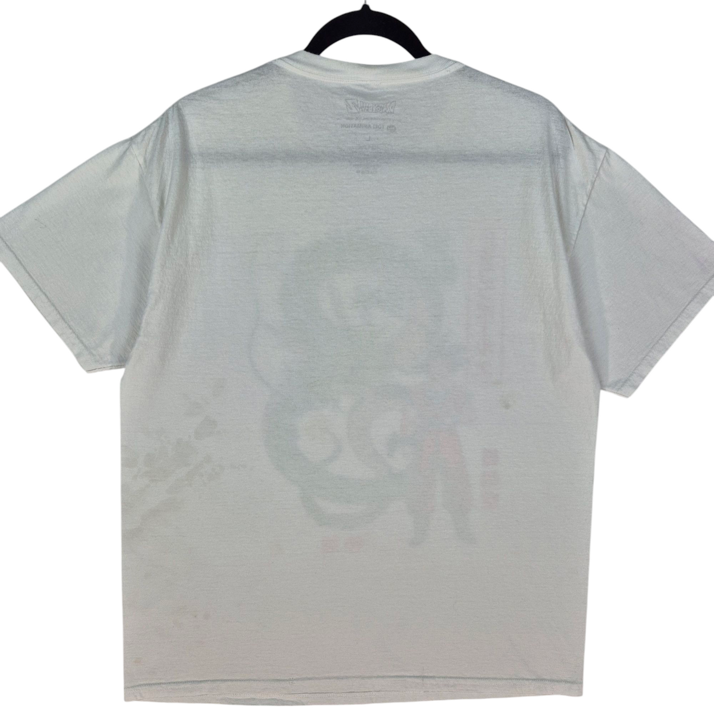 Dragon Ball Z White Cotton Tee Shirt Size L
