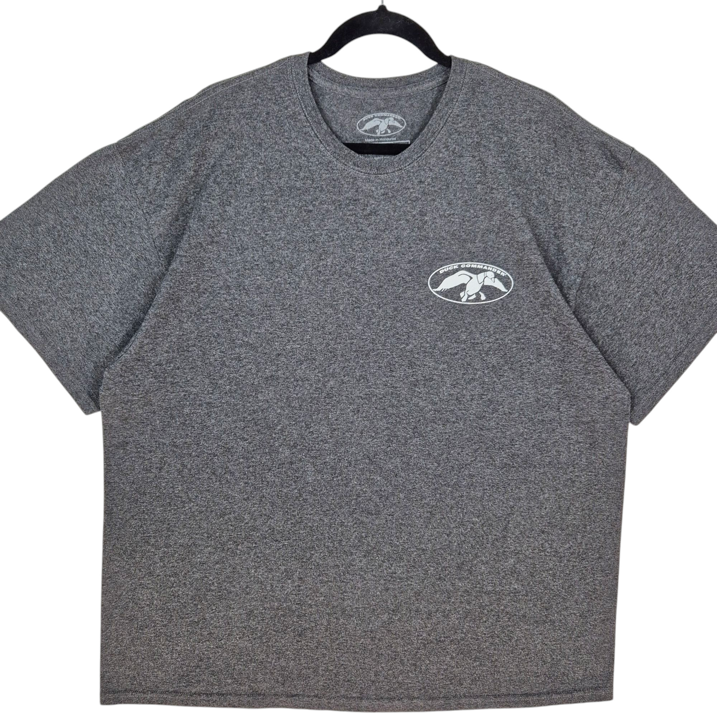 Duck Commander Dark Grey Stretch Tee Shirt Size 2XL