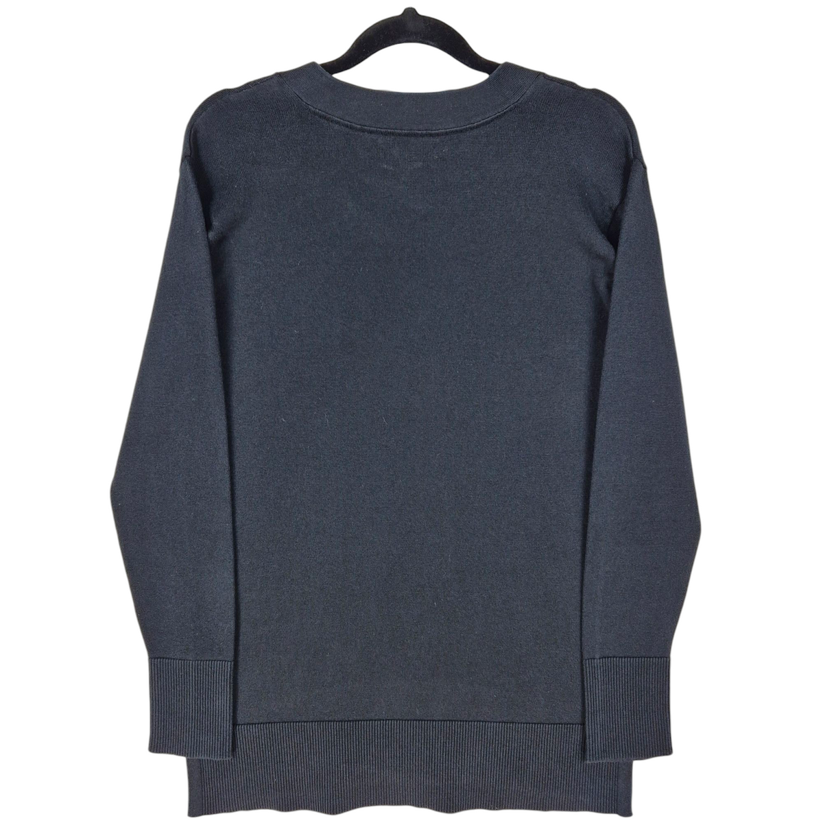 Tommy Hilfiger Womens Black Oversized Knit Sweater Size S