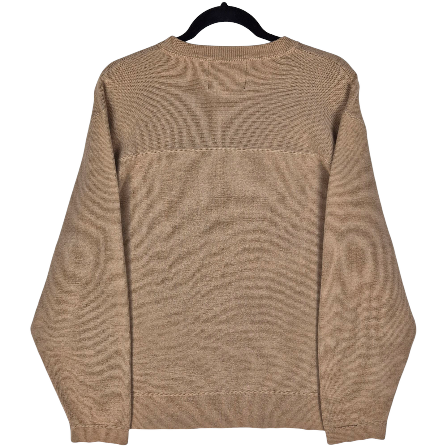 Vintage Woolrich 90's Light Brown Crewneck Knit Sweater Size L