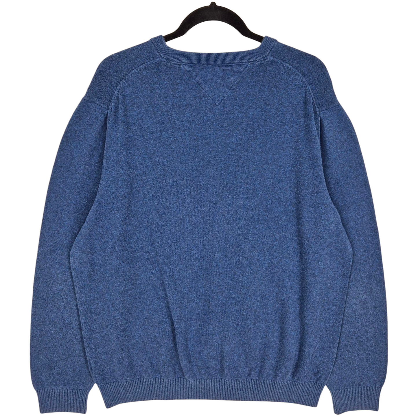 Tommy Hilfiger Blue V Neck Knit Sweater Size 2XL
