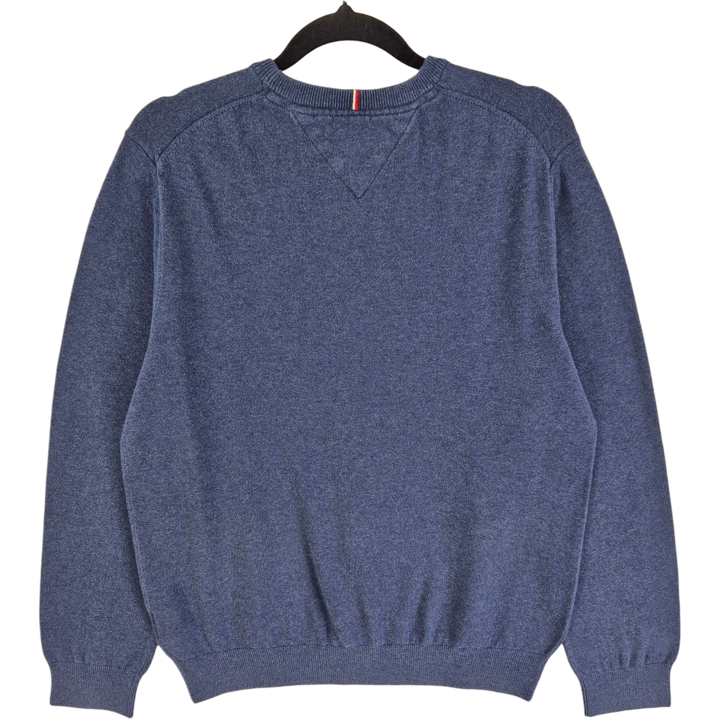 Tommy Hilfiger Steel Blue Crewneck Knit Sweater Size M