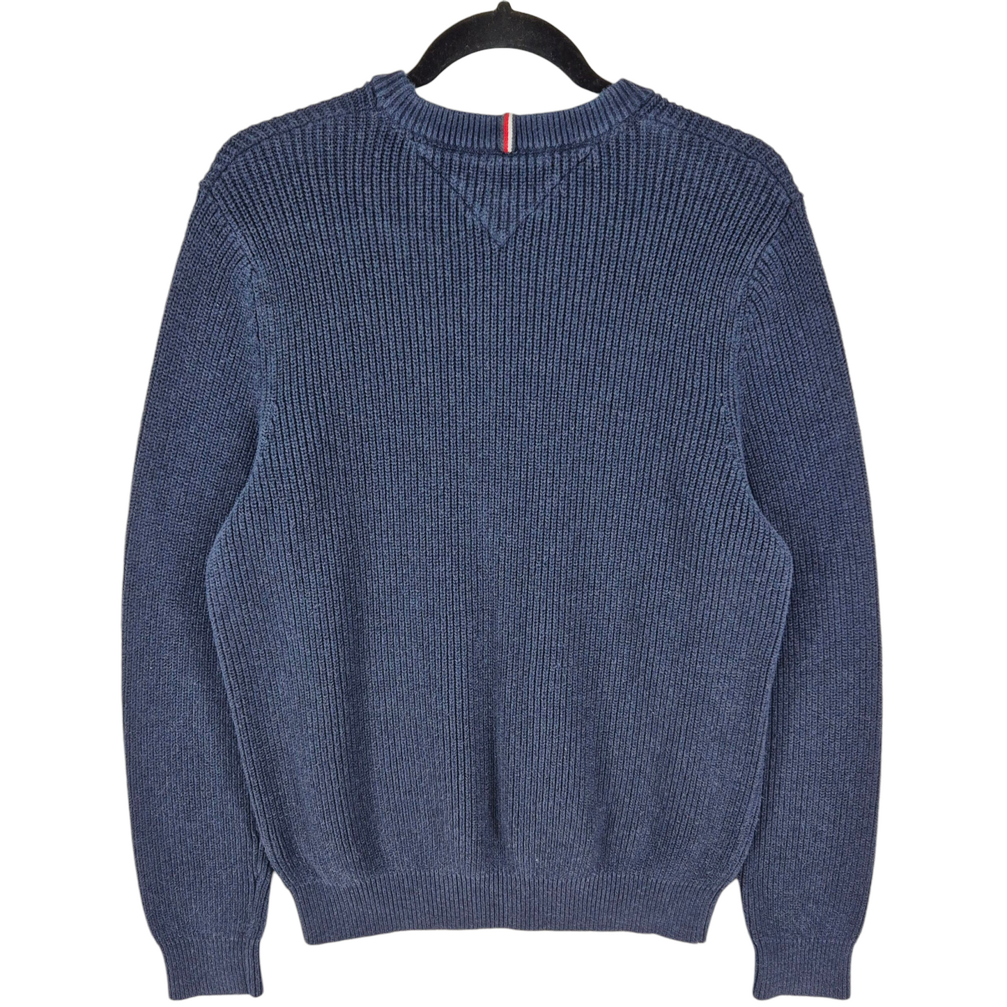 Tommy Hilfiger Dark Blue Crewneck Knit Sweater Size L