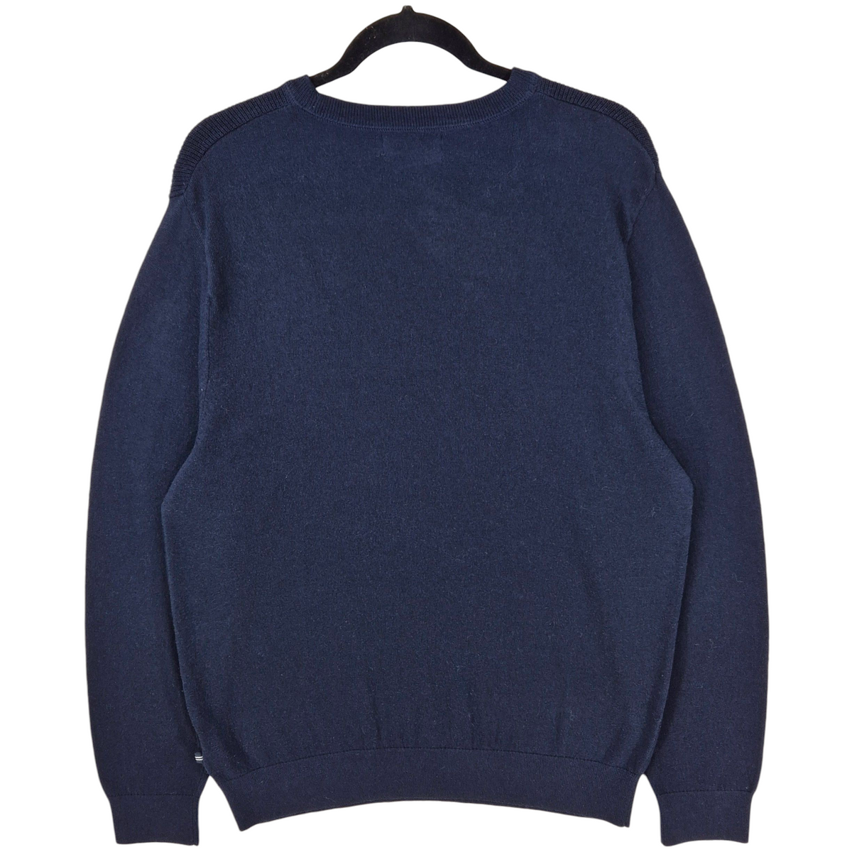 Nautica Navtech Dark Blue Crewneck Knit Sweater Size L