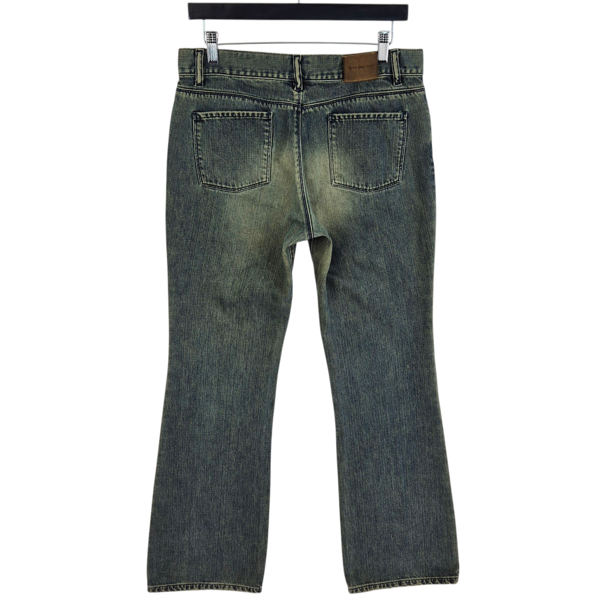 Vintage Calvin Klein Jeans 90's Womens Acid Wash Bootcut Denim W31