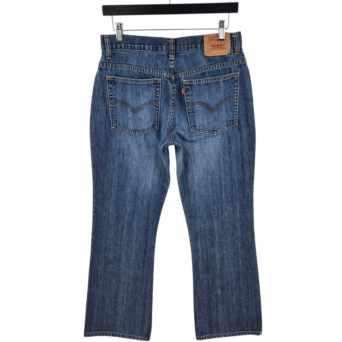 Vintage Levis 515 Jeans 90's Womens Blue Bootcut Denim W29