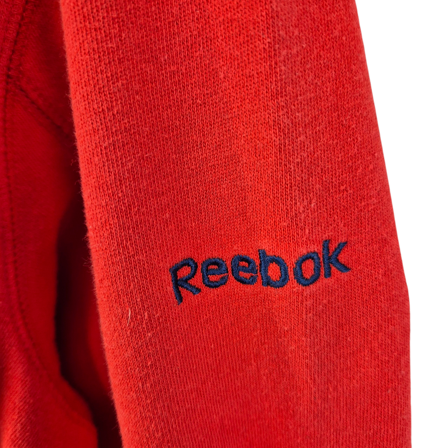 Vintage Reebok NHL Washington Capitals Red Zip Hoodie Size M