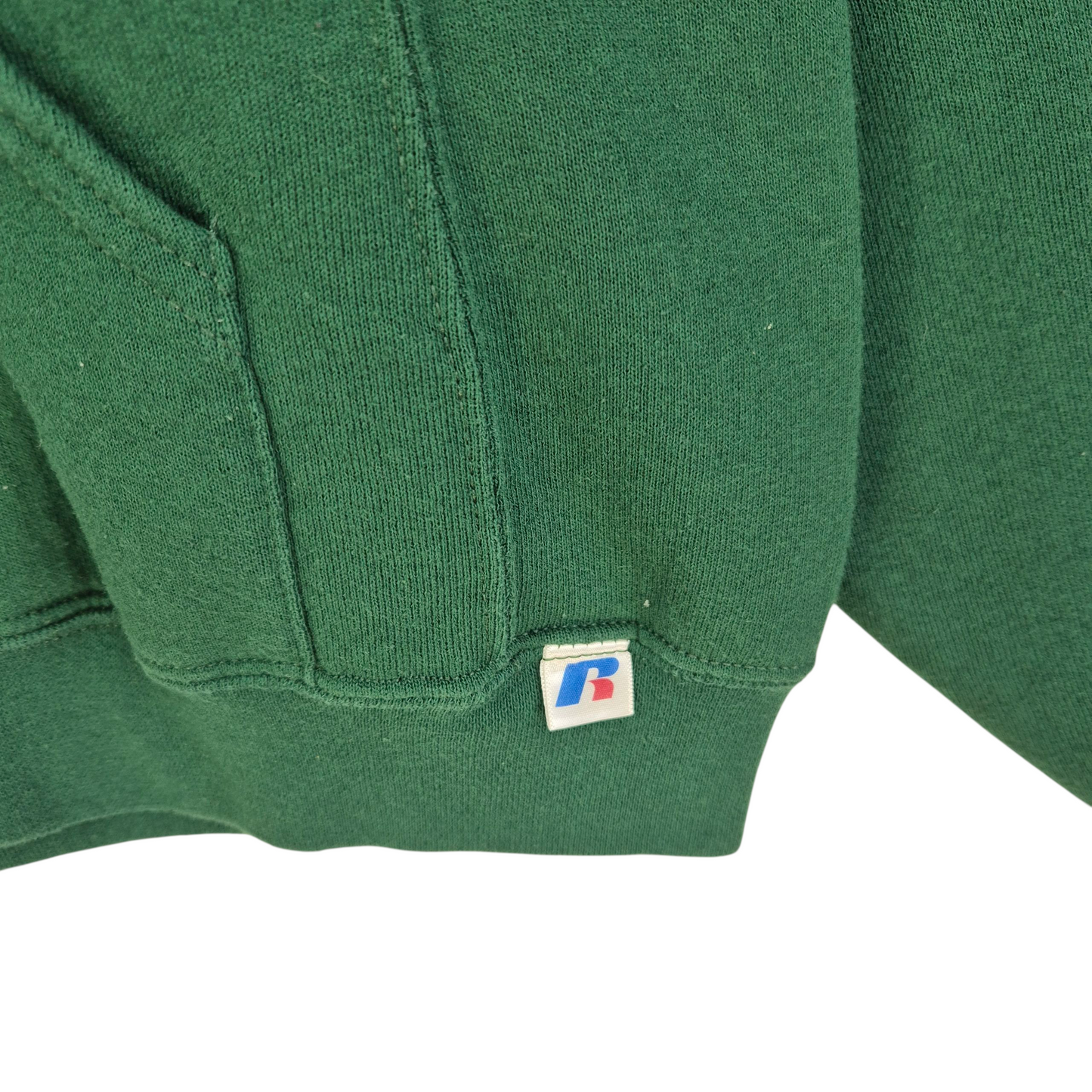 Vintage Russell Athletic Green Westland Cougars Volleyball Hoodie Size L