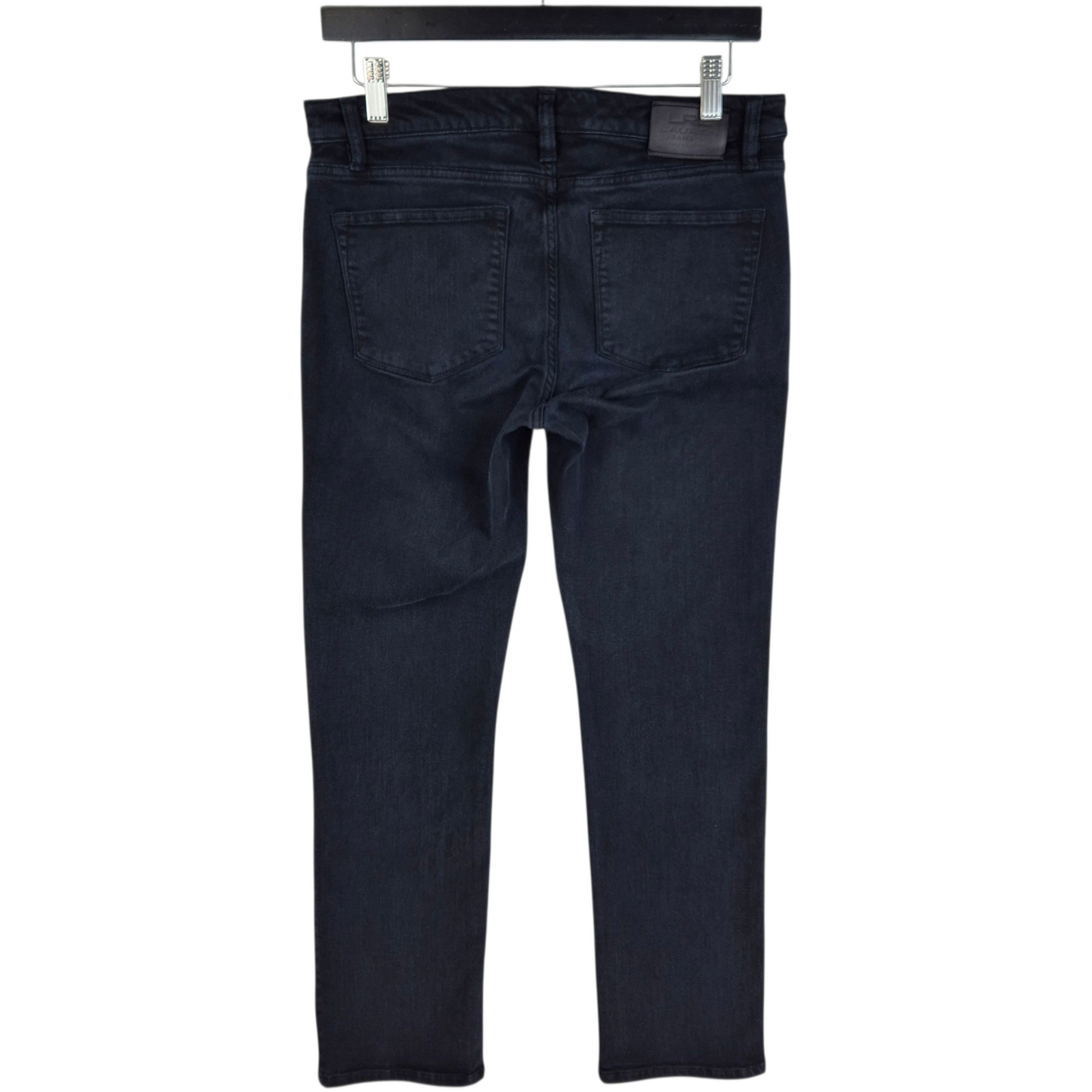 Ralph Lauren Green Label Jeans Womens Black Straight Leg Stretch Denim W30
