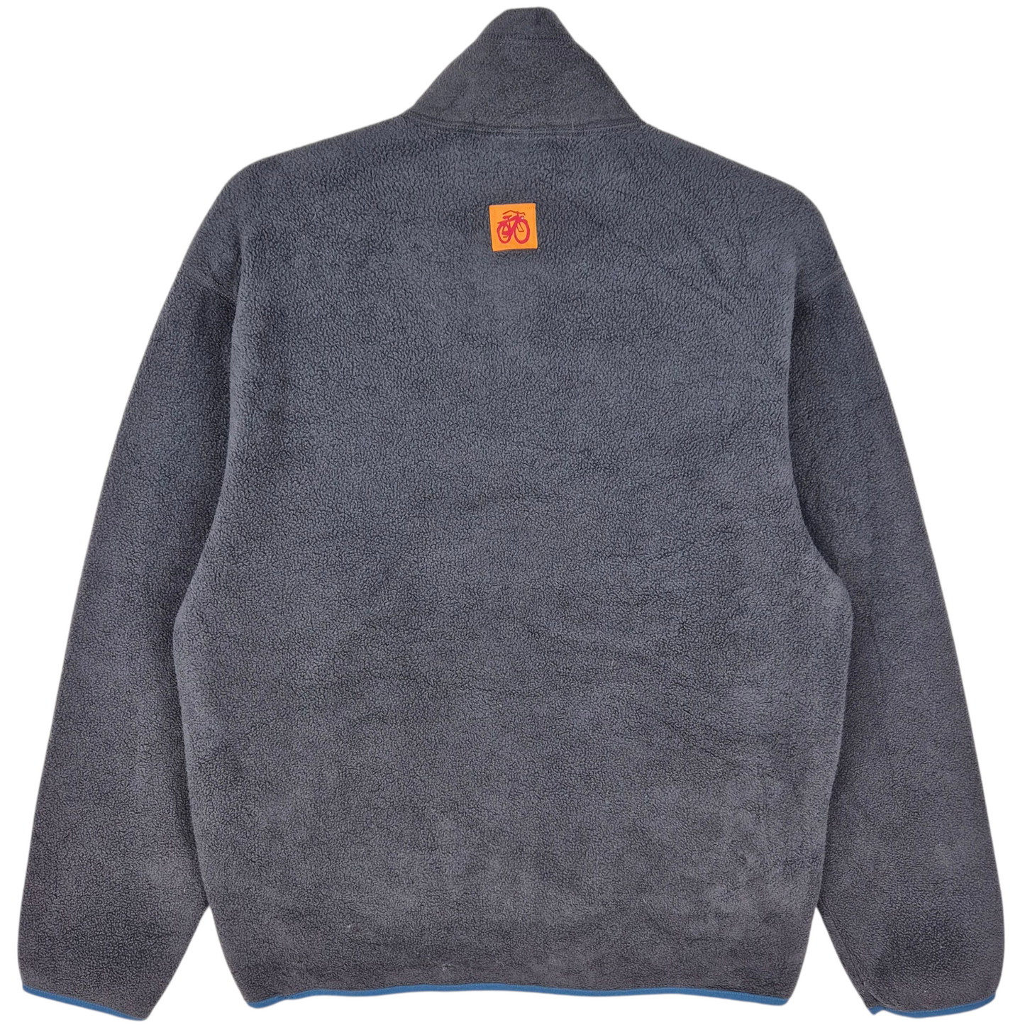 Vintage Patagonia New Belgium Grey Fleece Zip Jumper Size M