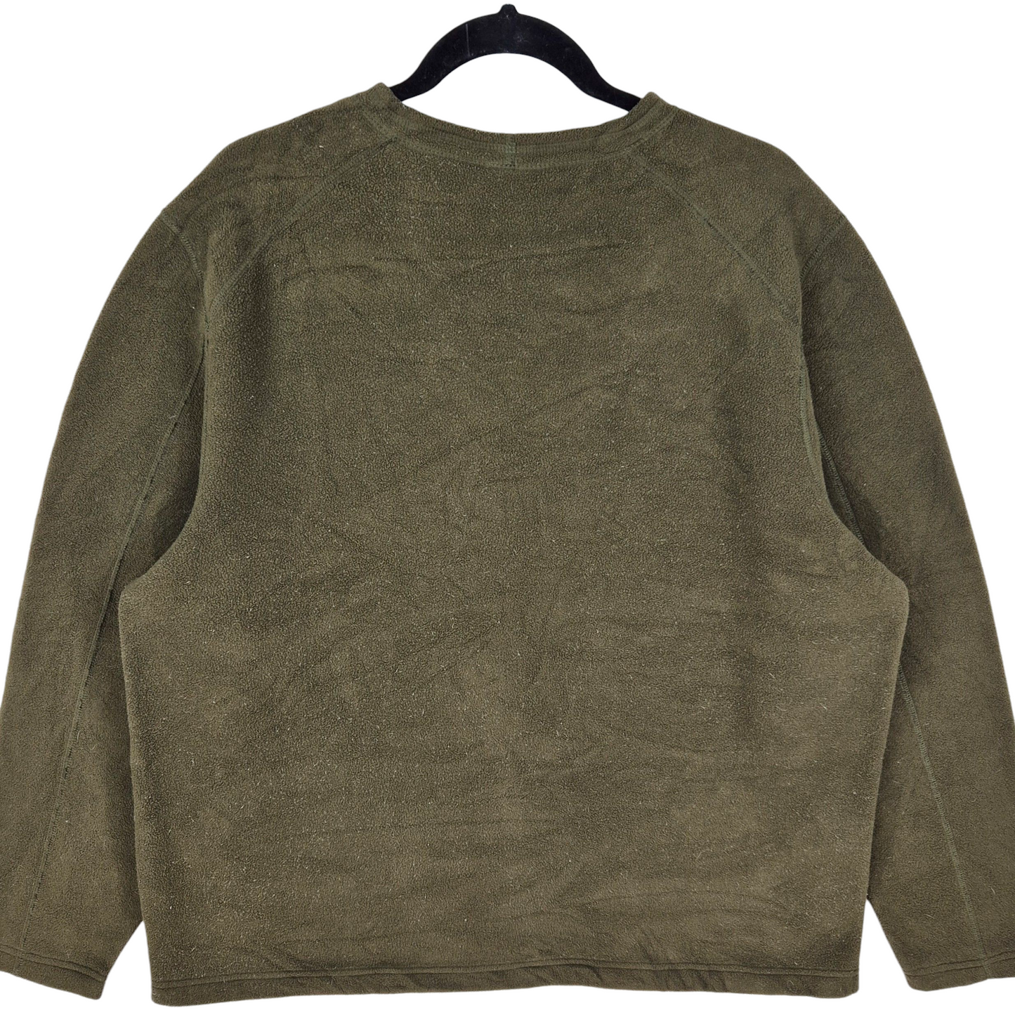 Vintage Nike ACG 2000's Khaki Green Fleece Crewneck Sweater Size L