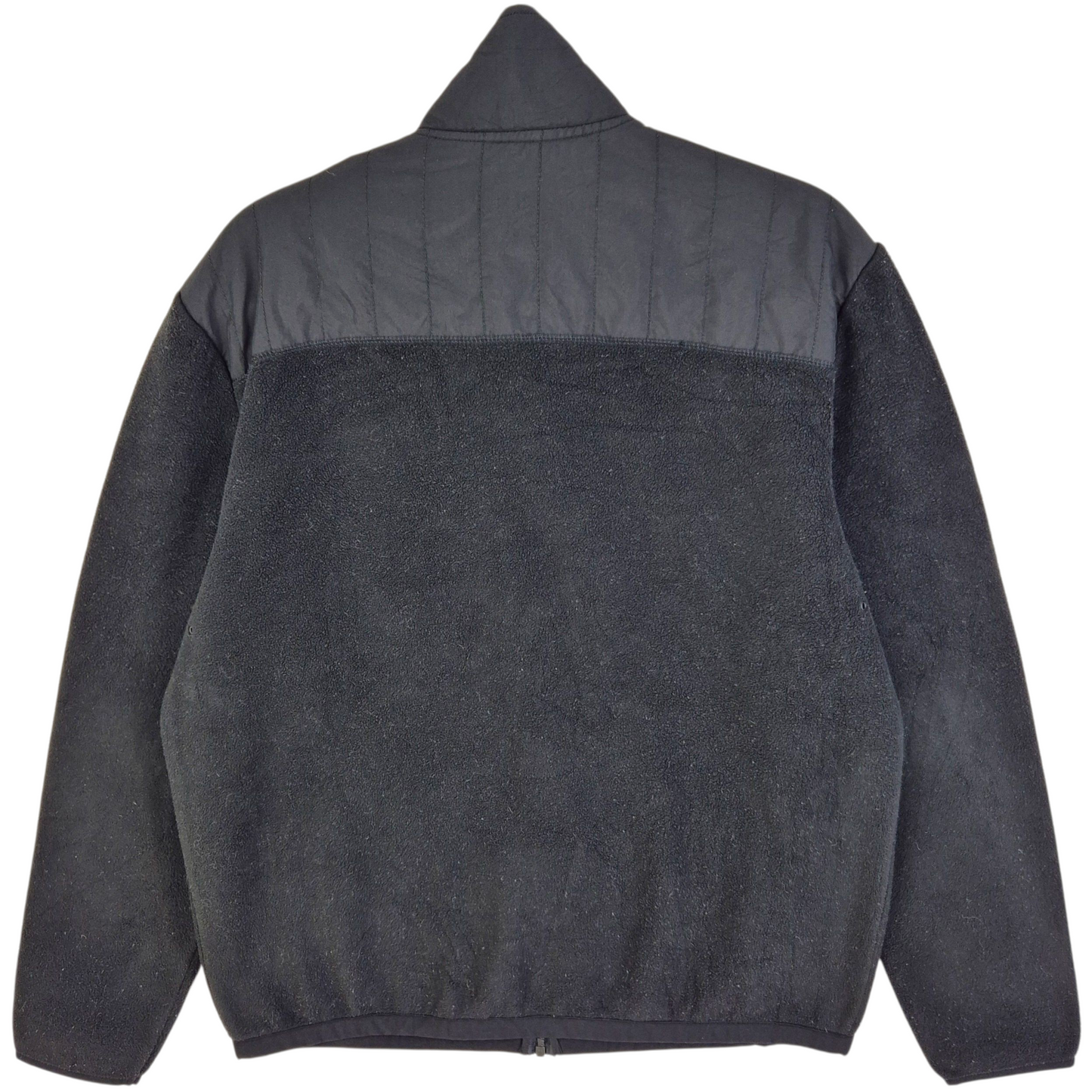 Calvin Klein Womens Black Fleece Zip Jumper Size L