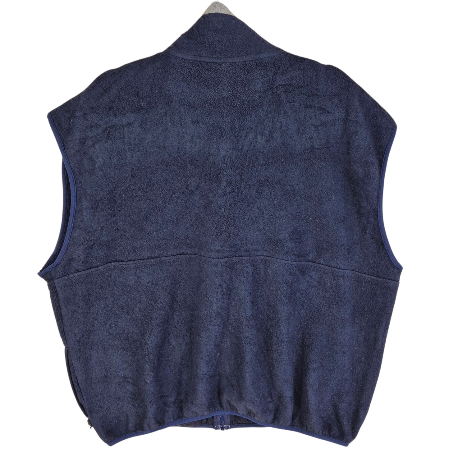 Vintage Timberland 90's Dark Blue Fleece Vest Size XL