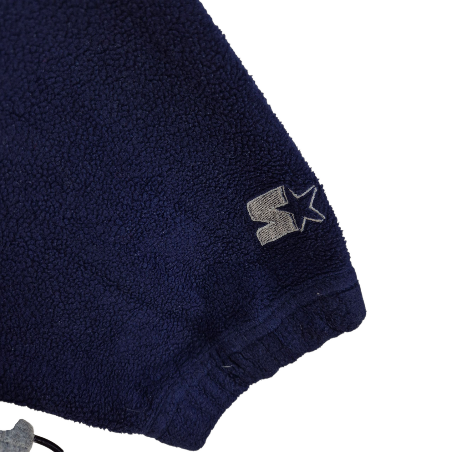 Vintage Starter Penn State Lions Dark Blue Quarter Zip Fleece Jumper Size XL
