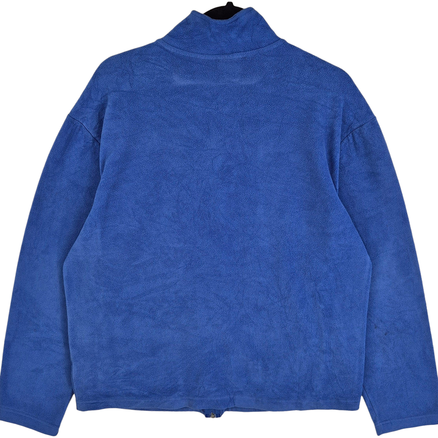 Vintage Starter Blue Fleece Zip Jumper Size M