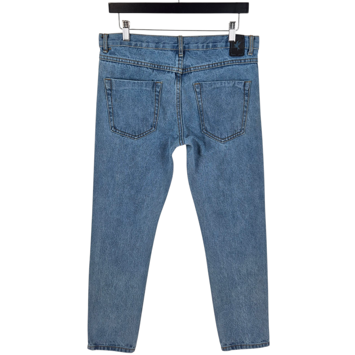 One Teaspoon Jeans Womens Blue Tapered Distressed Denim W31