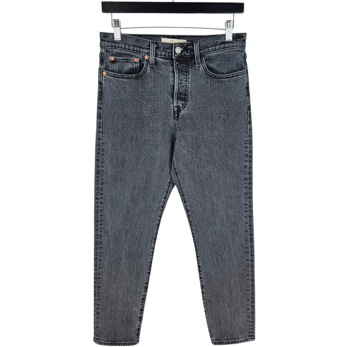 Levis Premium Jeans Womens Grey Wedgie Denim W28