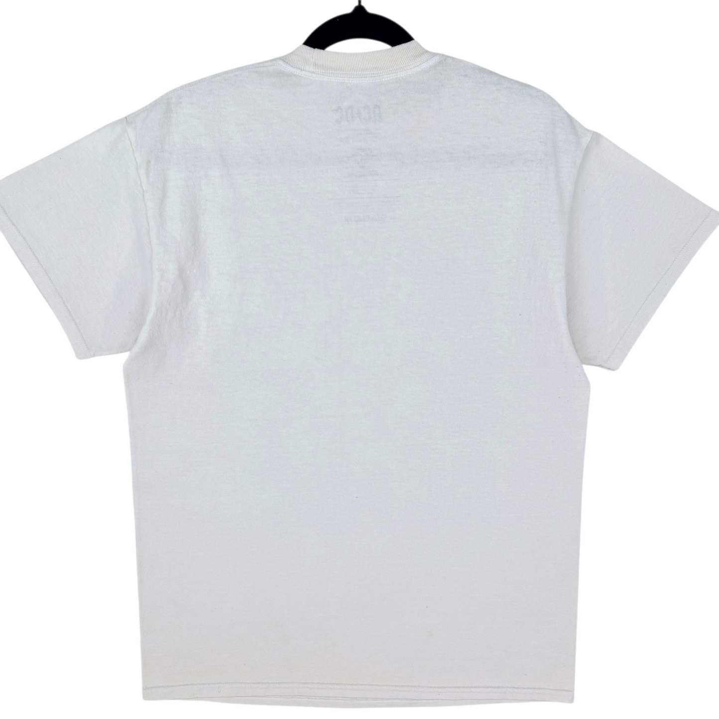 ACDC Cream Brown Cotton Tee Shirt Size M