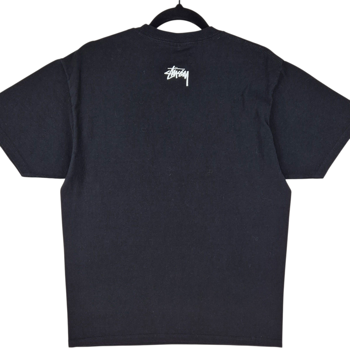 Stussy Black Skate Tough Cotton Tee Shirt Size M