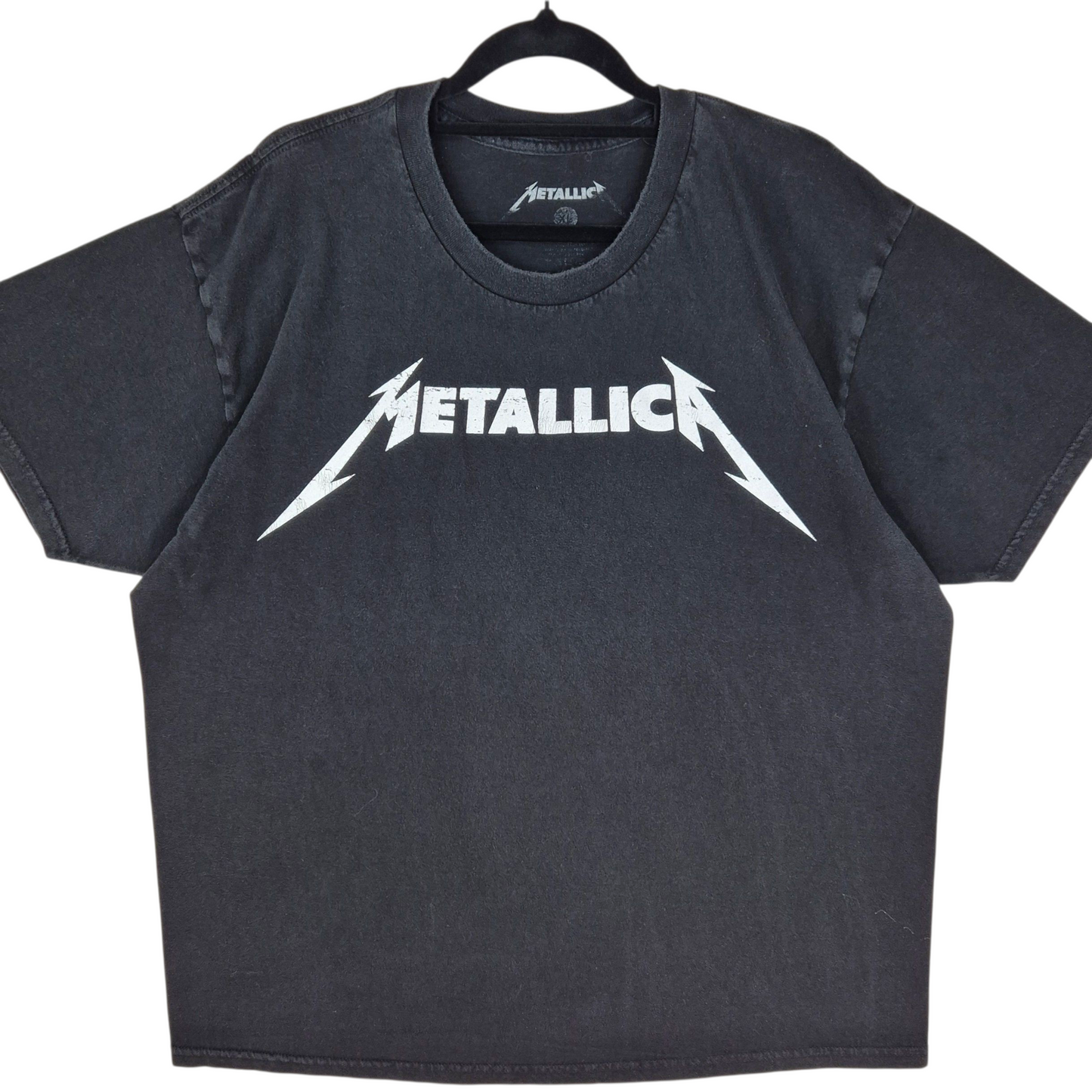 Metallica Black Cotton Tee Shirt Size XL