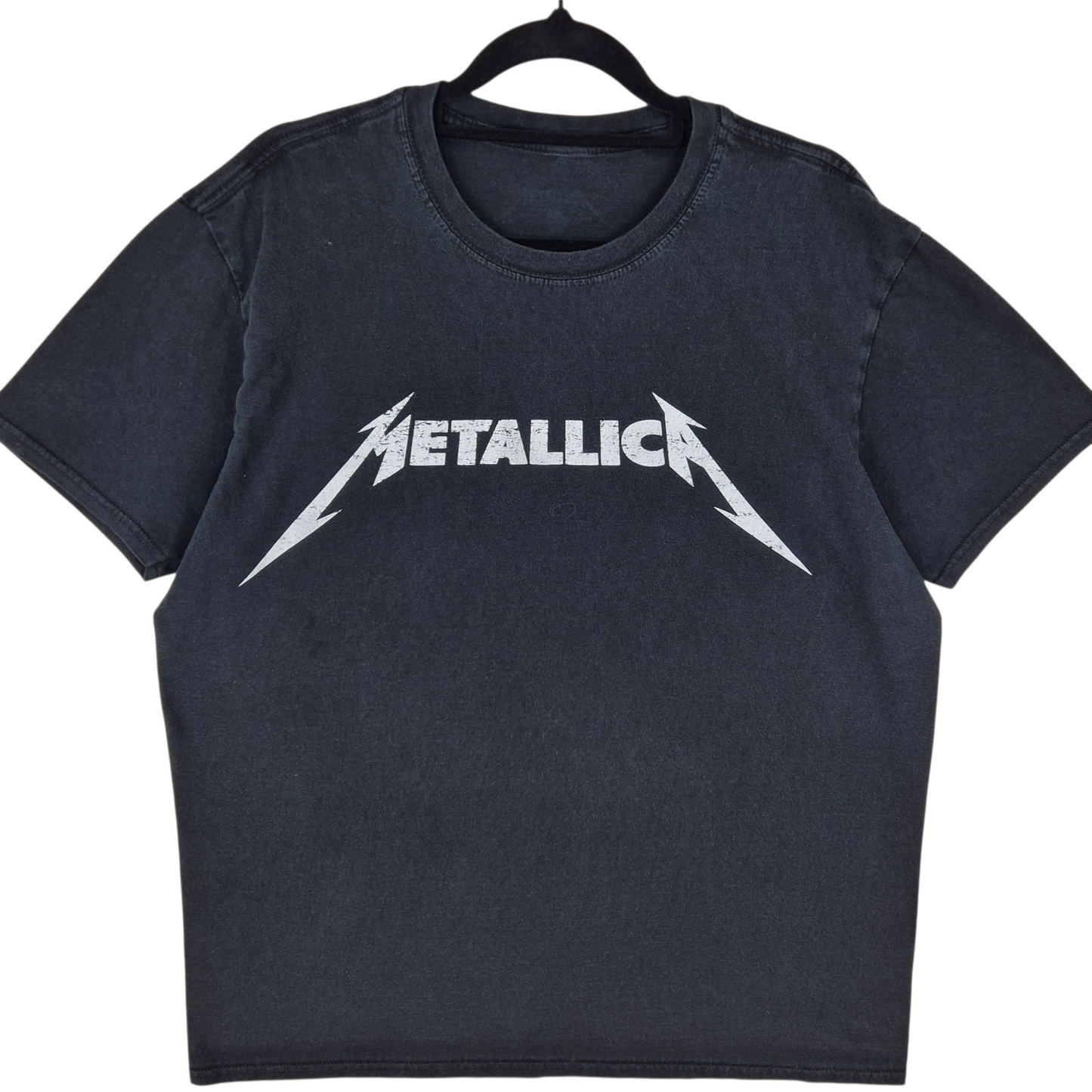 Metallica Black Cotton Tee Shirt Size L