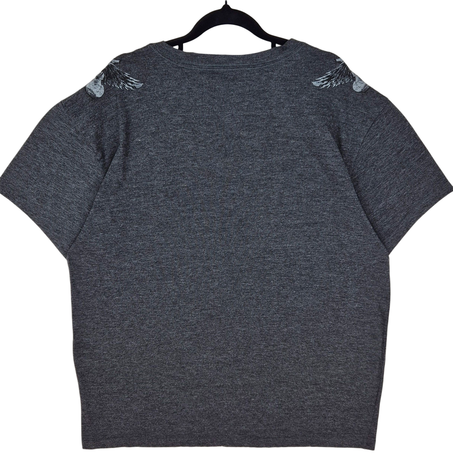 Hard Rock Cafe Tampa Dark Grey V Neck Tee Shirt Size 2XL