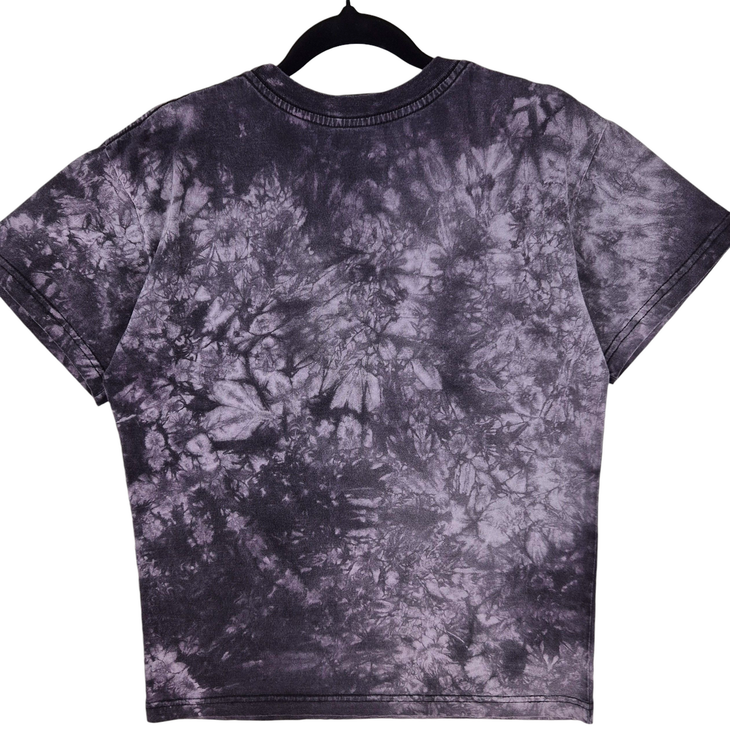 The Rolling Stones Purple Tie Dye Cotton Tee Shirt Size M