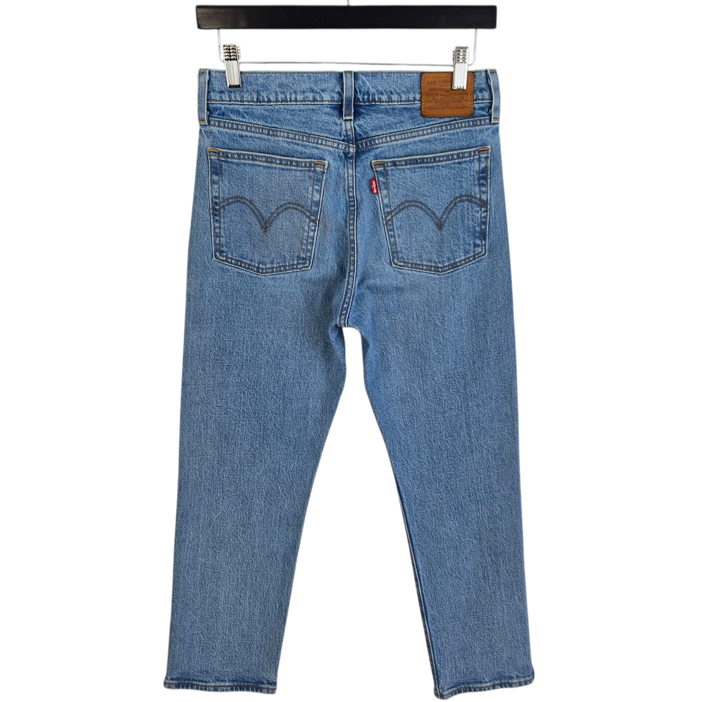 Levis Premium Jeans Womens Blue Wedgie Straight Denim W28