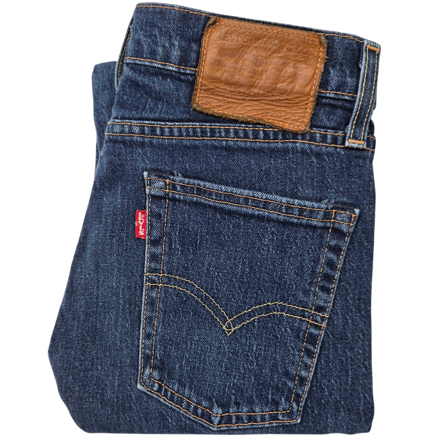 Levis Premium 510 Jeans Dark Blue Skinny Fit Denim W27