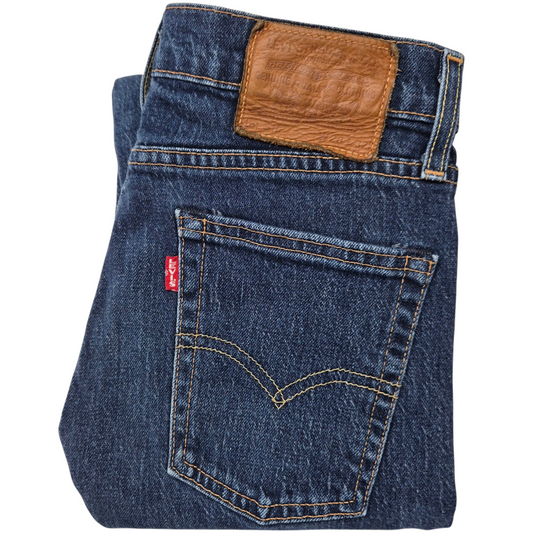 Levis Premium 510 Jeans Dark Blue Skinny Fit Denim W27