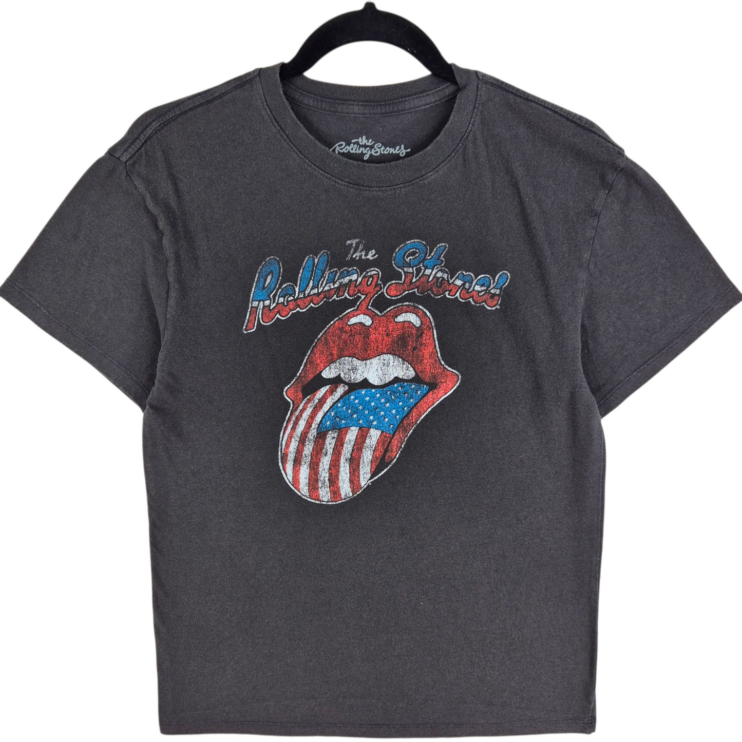 The Rolling Stones Dark Grey Cotton Tee Shirt Size S