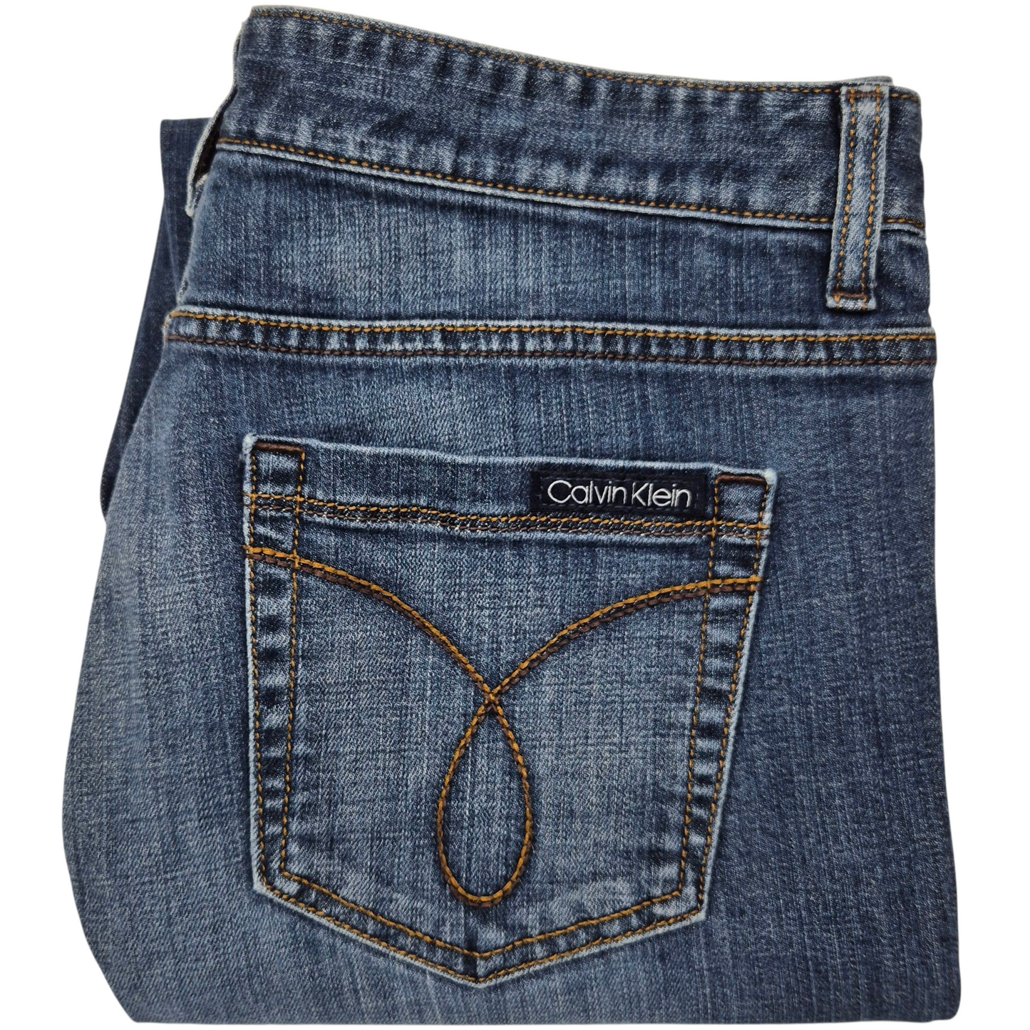 Vintage Calvin Klein Jeans Womens Blue Slim Denim W33