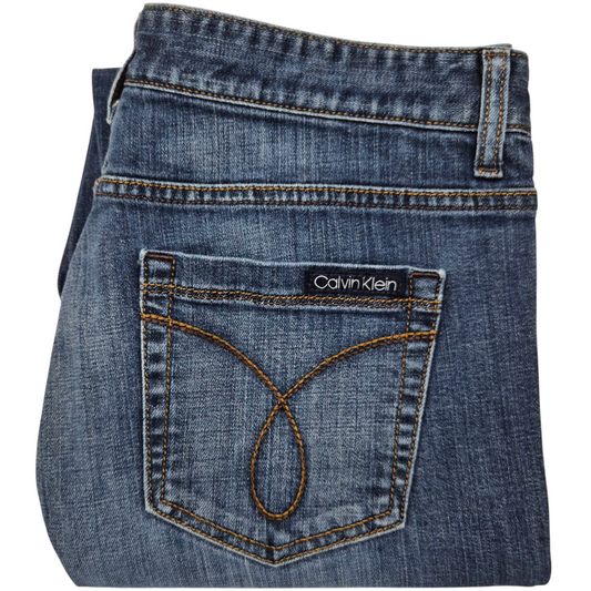 Vintage Calvin Klein Jeans Womens Blue Slim Denim W33