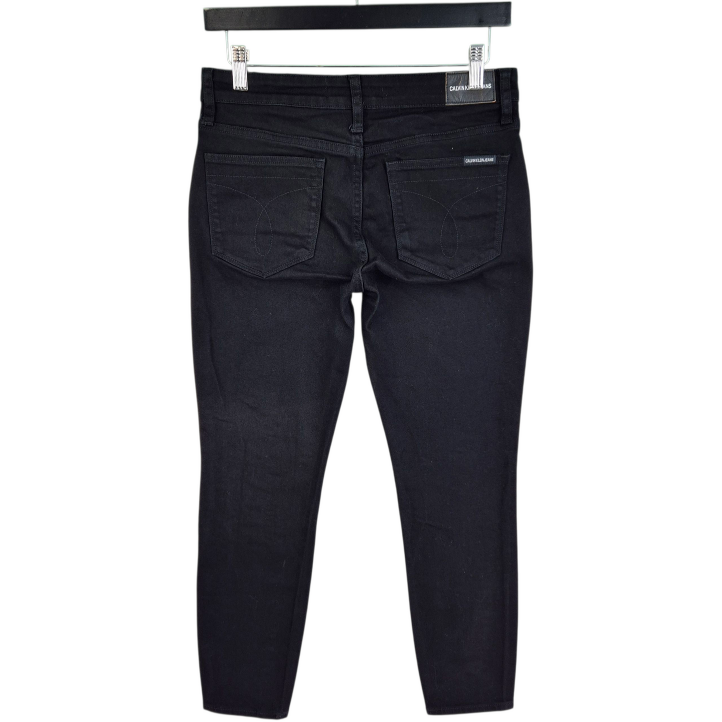 Calvin Klein Jeans Womens Black Skinny Denim W29