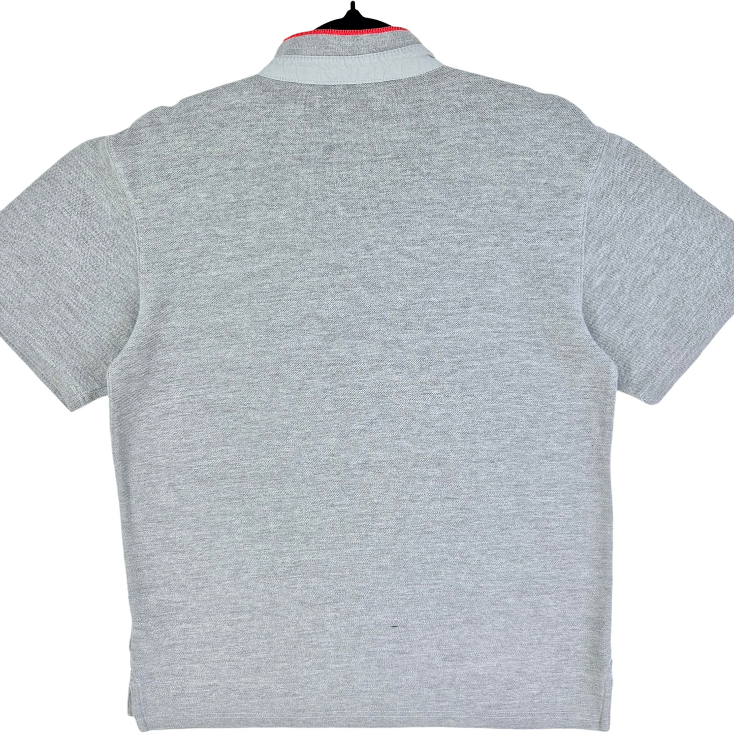 DKNY Womens Grey Cotton Polo Shirt Size L