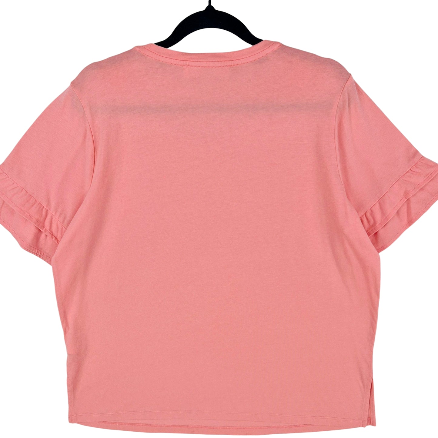 Michael Kors Womens Pink Oversized Tee Shirt Size L