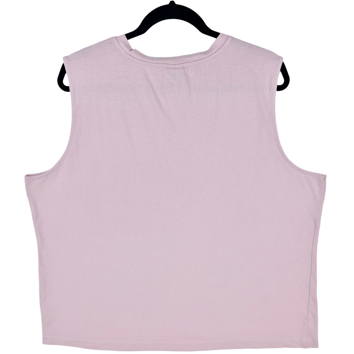 ACDC High Voltage Womens Light Pink Cotton Singlet Size XL