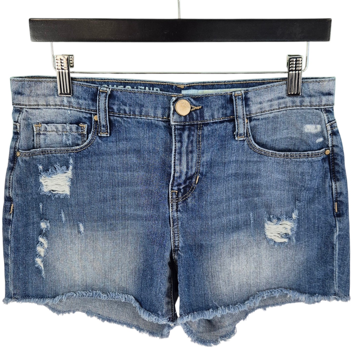 DKNY Jeans Womens Blue Denim Shorts W31
