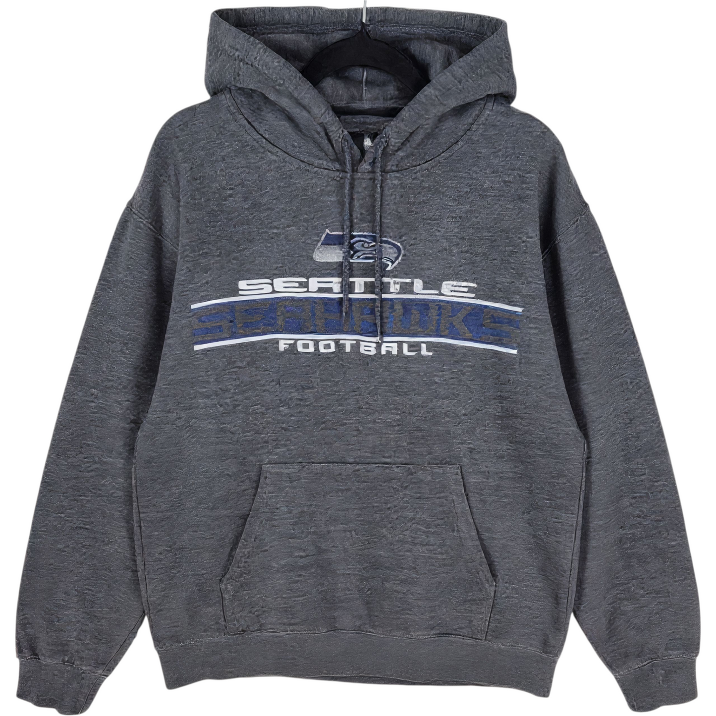 NFL Team Apparel Seattle Seahawks Grey Cotton Hoodie Size XL