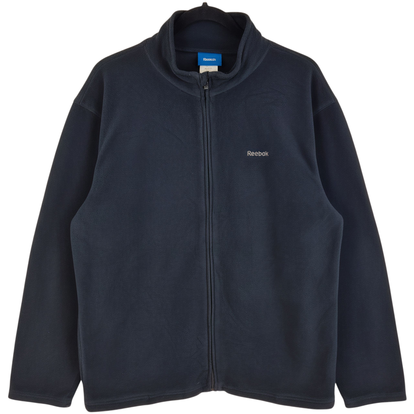 Reebok Black Fleece Zip Jumper Size XL