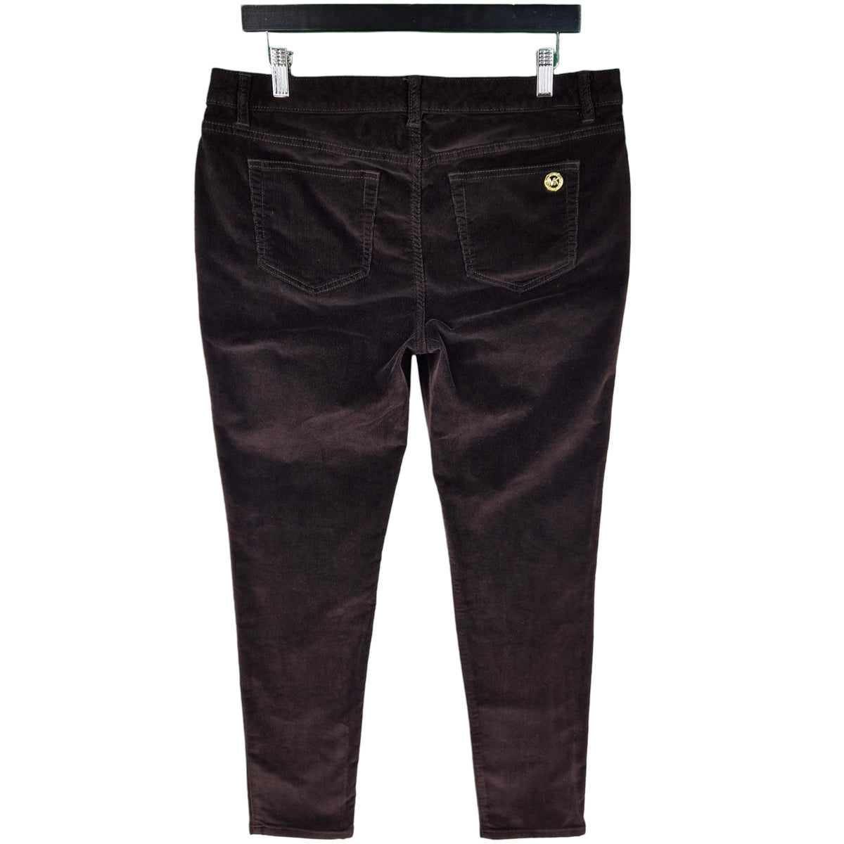 Michael Kors Jeans Womens Dark Brown Skinny Corduroy Denim W33
