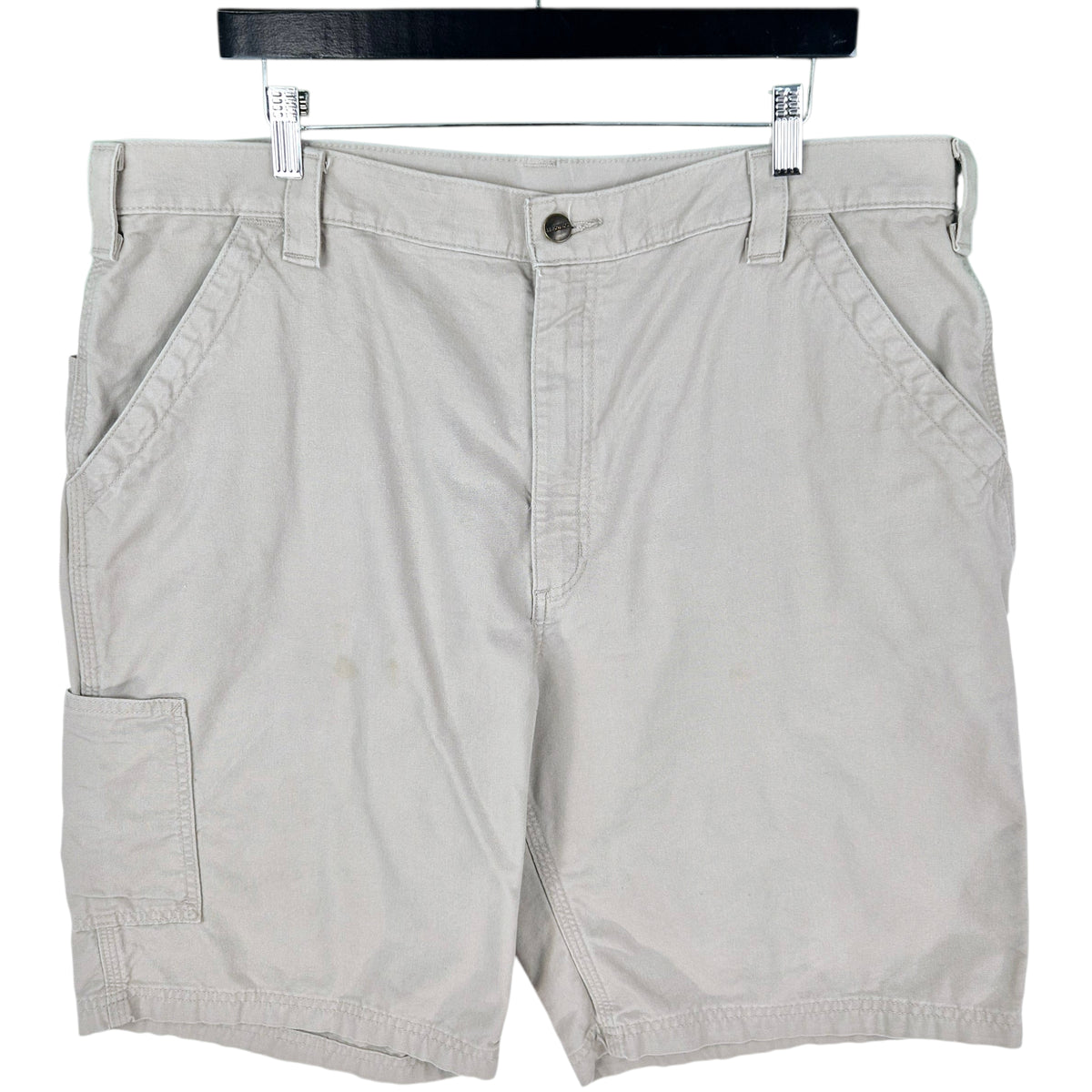 Carhartt Light Brown Canvas Carpenter Shorts W40