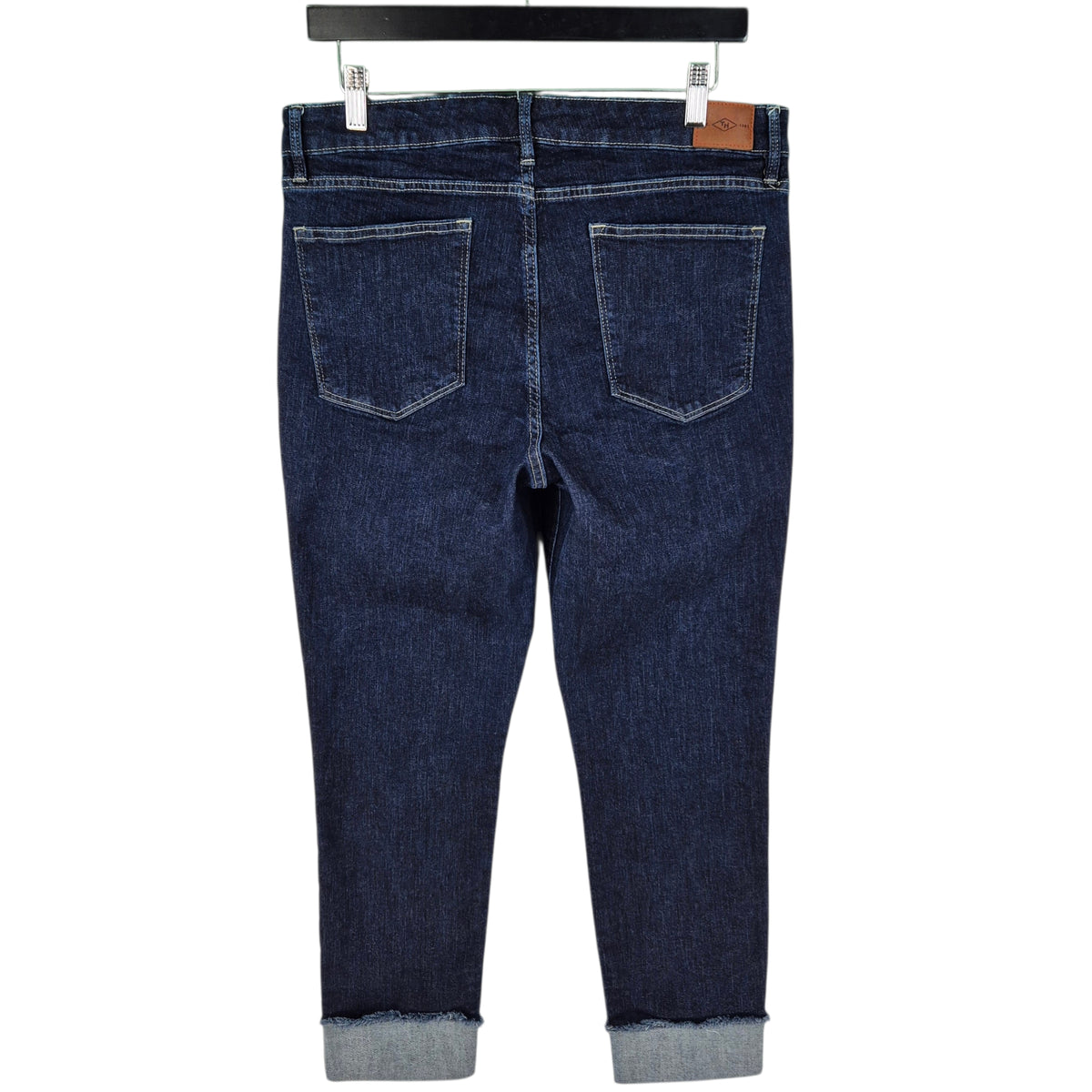 Tommy Hilfiger Jeans Womens Dark Blue Tribeca Skinny Crop Denim W32