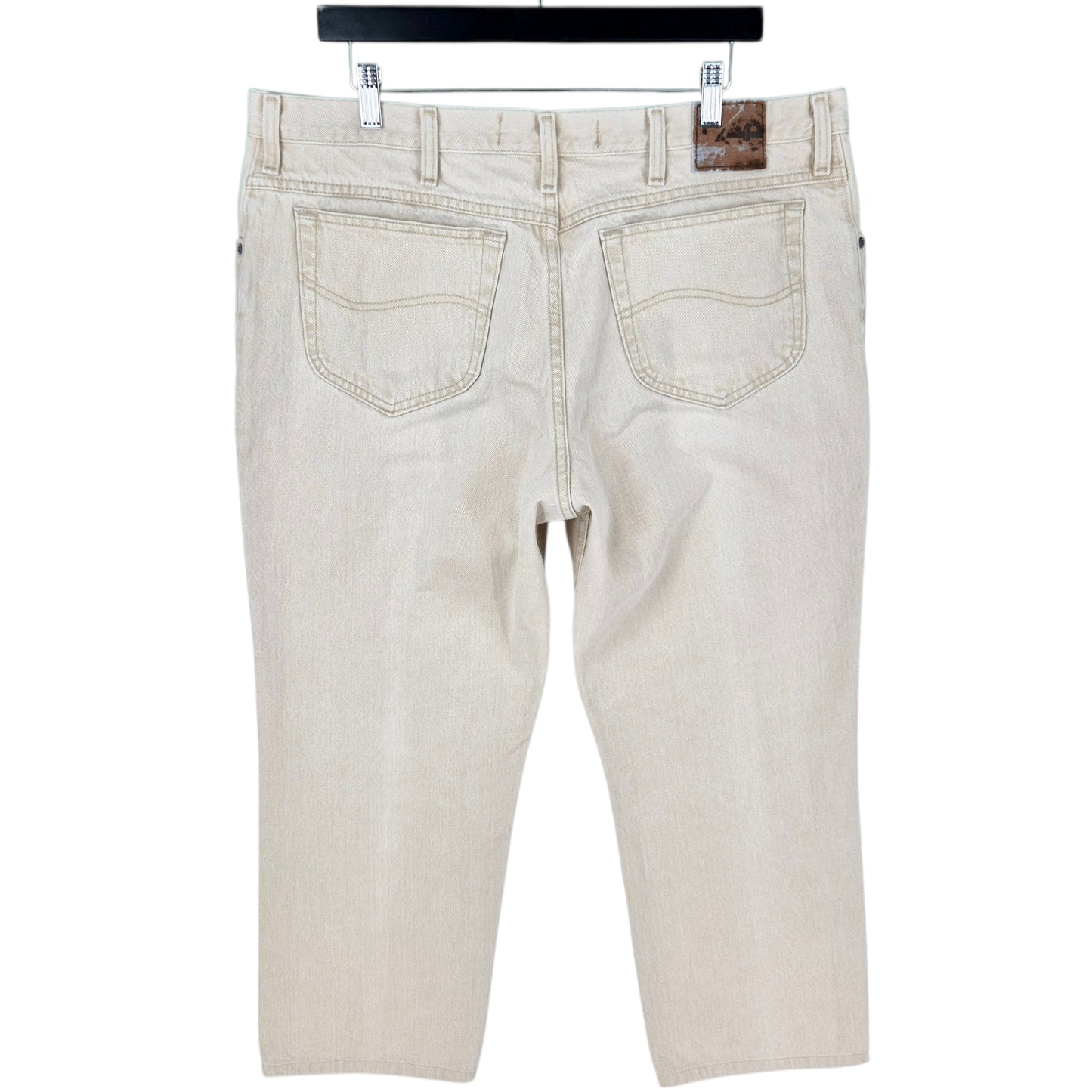 Vintage Lee Jeans Light Brown Regular Fit Denim W39