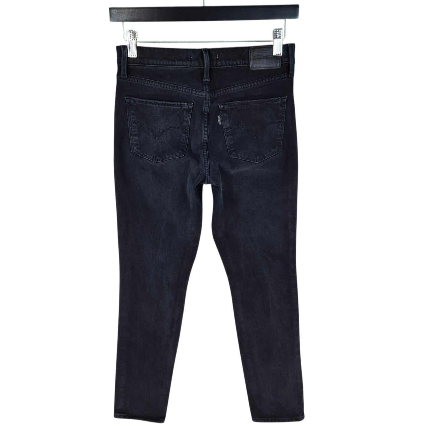 Levis 311 Premium Jeans Womens Black Shaping Skinny Stretch Denim W26