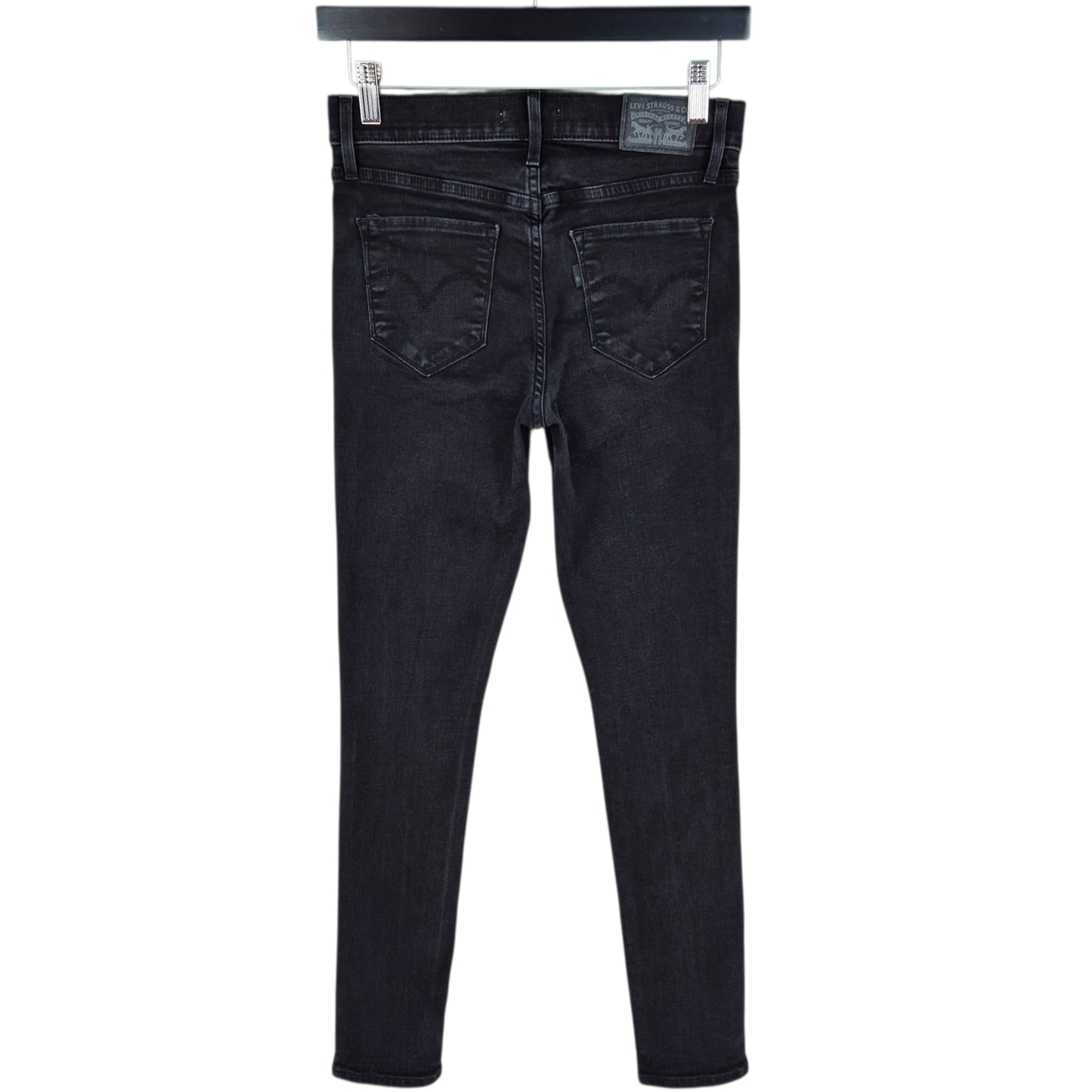 Levis 311 Jeans Womens Black Skinny Stretch Denim W27