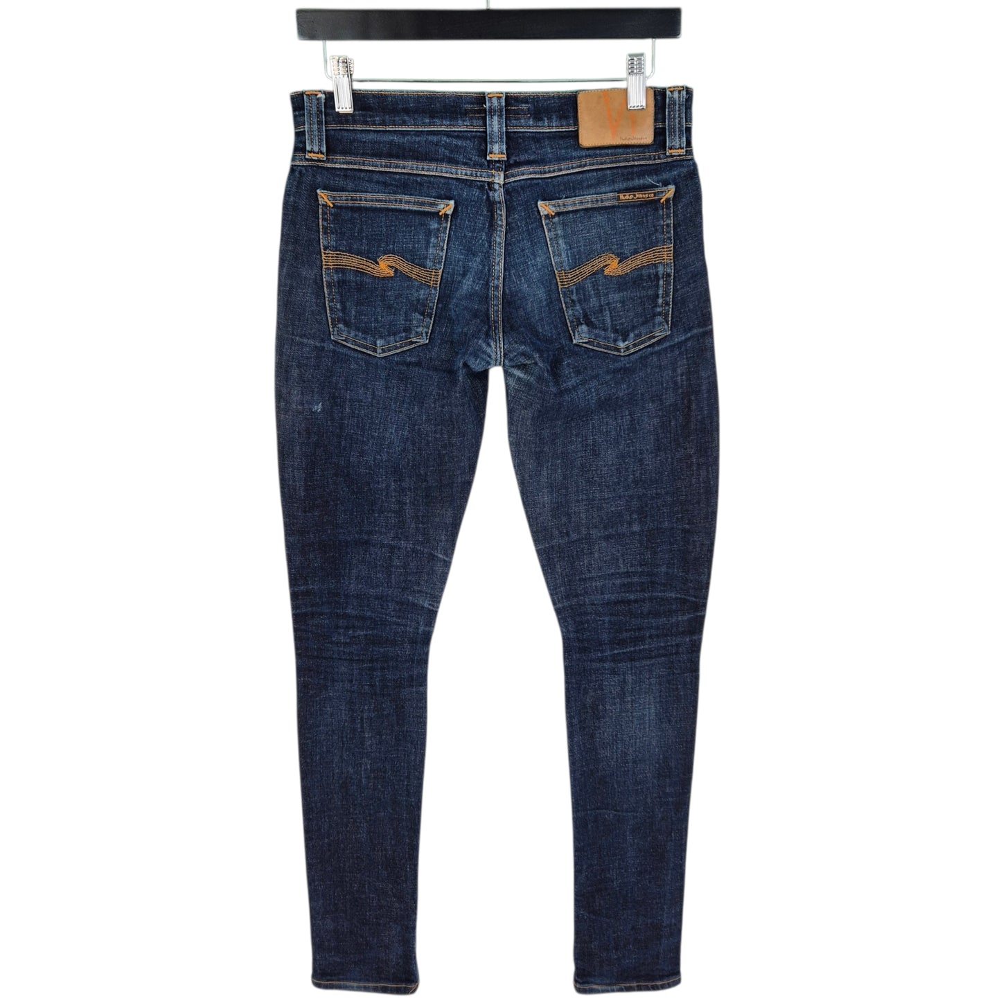 Nudie Jeans Dark Blue Tight Long John Skinny Fit Denim W29