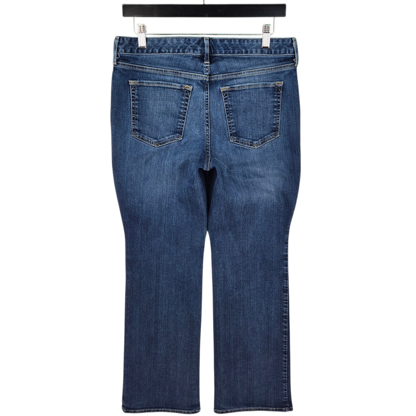 Vintage Eddie Bauer Jeans Womens Blue Curvy Bootcut Denim W30