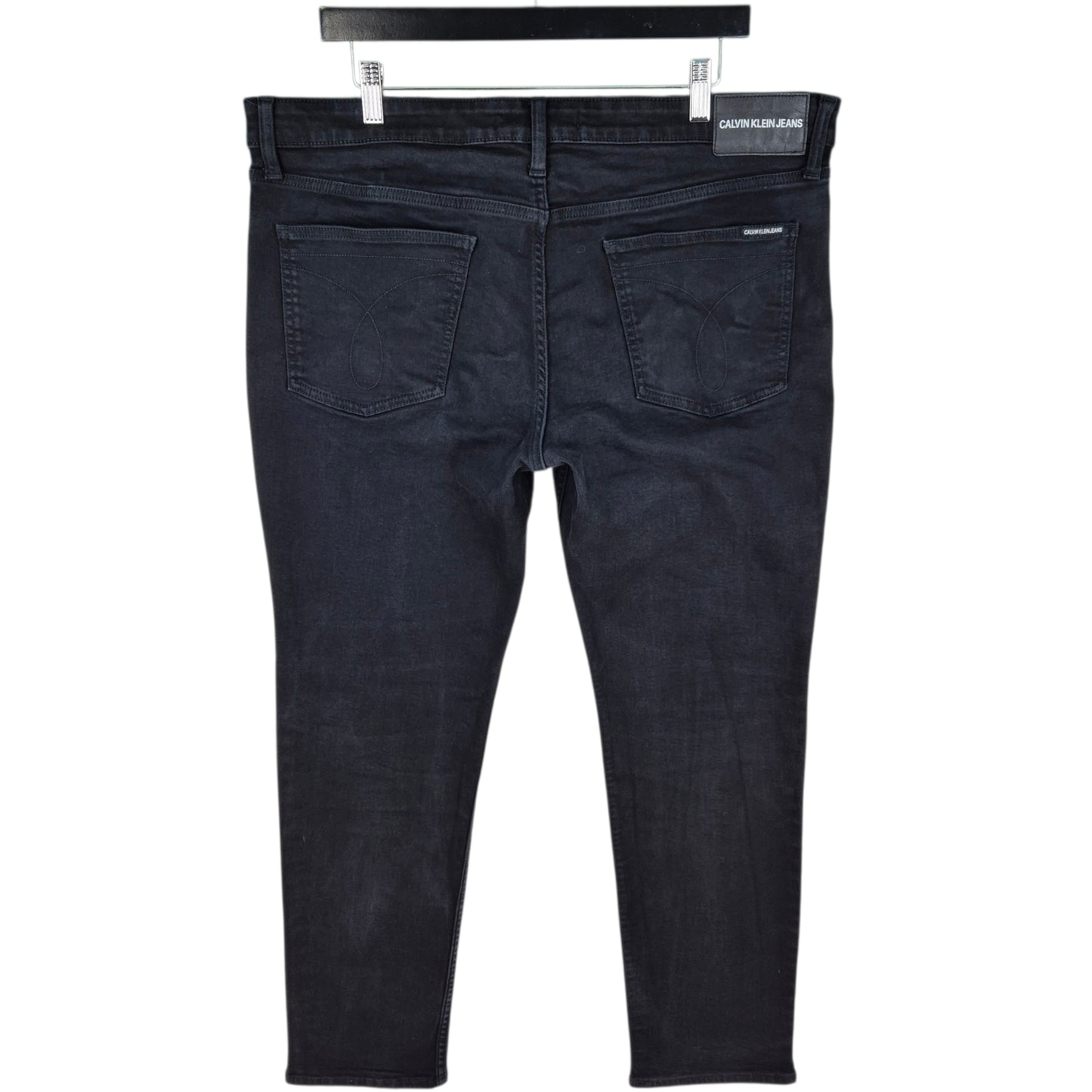 Calvin Klein Jeans Black Slim Fit Denim W38